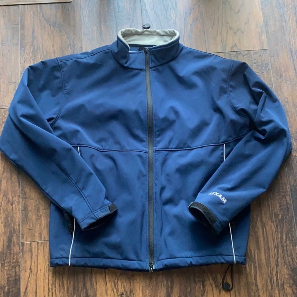 Clique‎ size LG fleece lined Scuba Jacket EUC